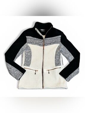 KILLTEC WOMENS COLORBLOCK FLEECE JACKET  GERMAN DESIGN OUTDOOR ZIP FRONT COAT